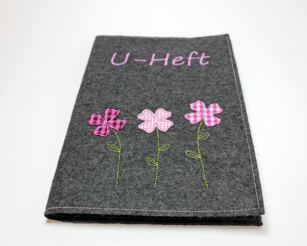 Stickdatei Doodle-Blumen - Bild 4