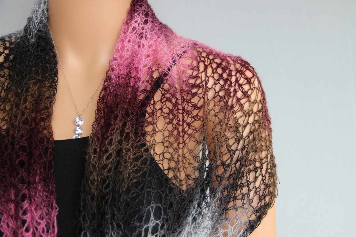 Lace Shawl for Beginners - Knitting