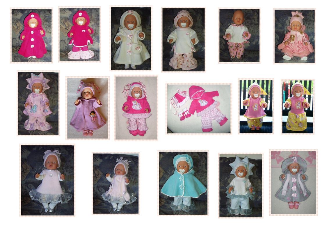 Mega-Pack - über 30 Puppenschnittmuster