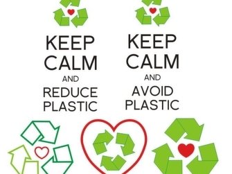 Recycling Freebie Stickdatei Keep Calm - Bild 2