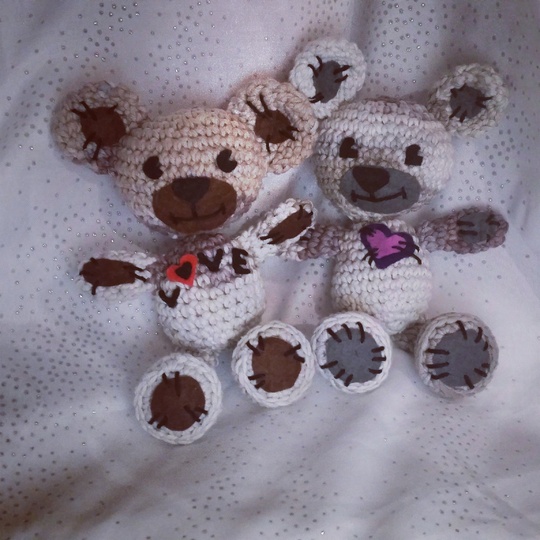 Häkelanleitung Haekelicious Kuschelbär