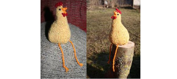 Strickanleitung Huhn, Kantenhocker, Amigurumi, Amigurumi Huhn,