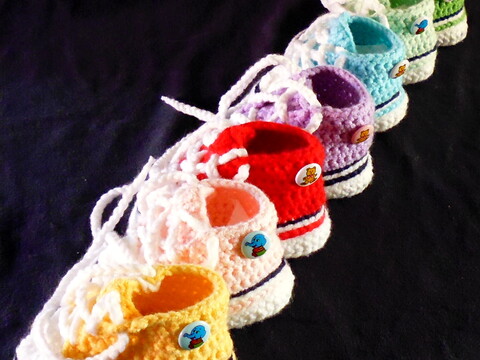 E-Book für Babyschuhe, Turnschuh, Gr. 16/17