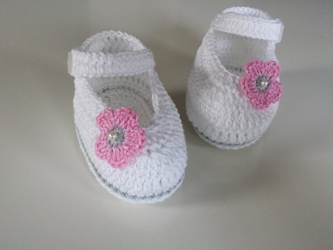 Häkelanleitung Babyballerinas / E-Book PDF