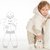 BRIO + LUCCA Girl Baby girls + boys duffle coat and pants sewing pattern