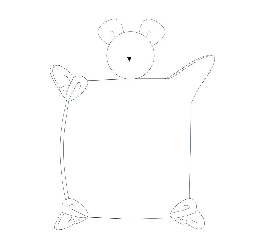 Sewing Pattern Soft Toy TONDINO PDF 3 in 1 Lovey Teether A4/US Letter - Image 18