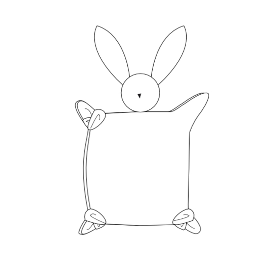 Baby Comforter Toy TONDINO – PDF Pattern One Size