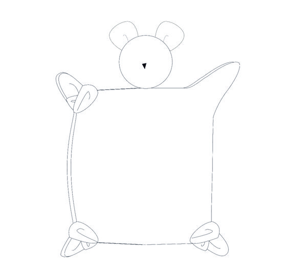 Schnittmuster Baby-Kuscheltier TONDINO – Anleitung Datei One Size