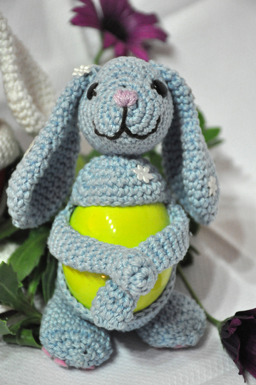 Eierwärmer Osternest Hasen