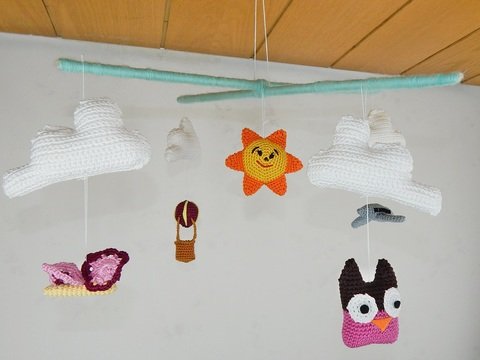 Häkelanleitung Mobile