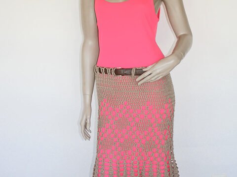 Häkelanleitung Rock leicht ausgestellt