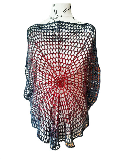 Häkelanleitung Netzshirt rund