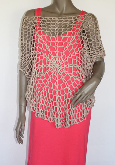 Häkelanleitung Netzshirt rund