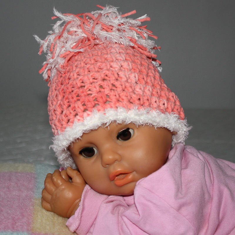 Baby Set Mütze und Schuhe - Bild 6