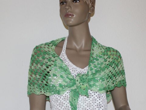 Häkelanleitung Halstuch Dreieckstuch