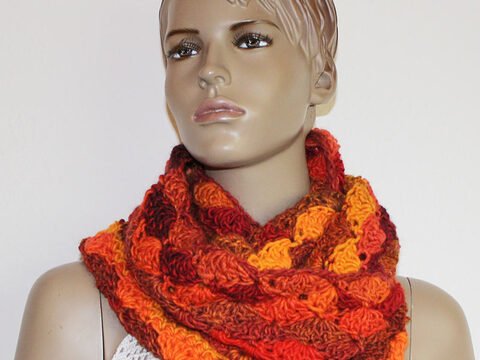 Häkelanleitung Loop Muscheln