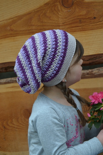 - SOPHIA - Frühlings / Sommer Beanie für alle Größen mit Größentabelle, super für Anfänger