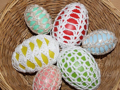 Ostereier 3 Designs für 2 Größen