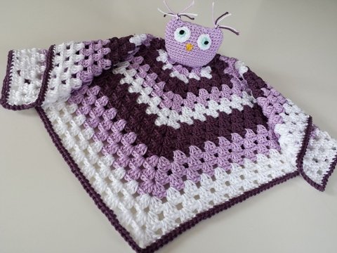 Häkelanleitung Schnuffeltuch "Ness"