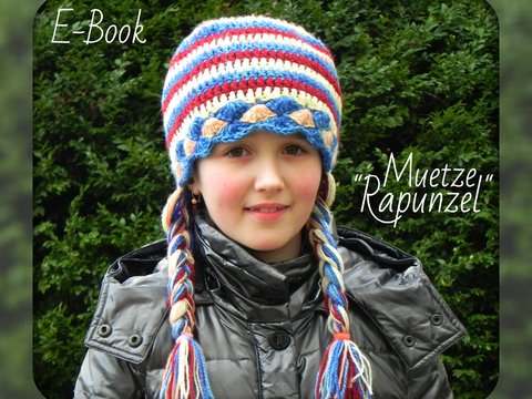 E-Book / PDF-Häkelanleitung Mütze "Rapunzel"
