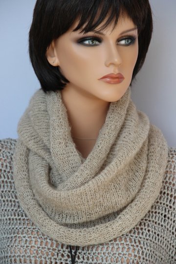 Ultra-light Infinity Scarf / Loop / Bolero