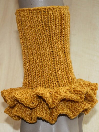 Kostenlose Strickanleitung: Handstulpen / Armstulpen Romantik