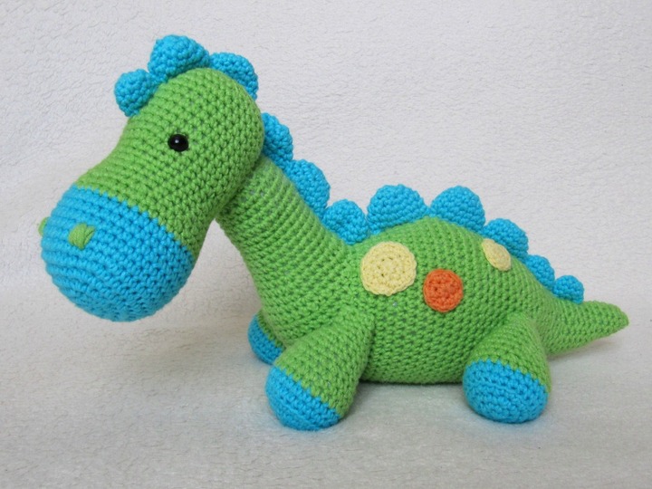 Dinosaurier Dino Häkelanleitung