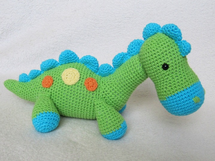 Dinosaurier Dino Häkelanleitung