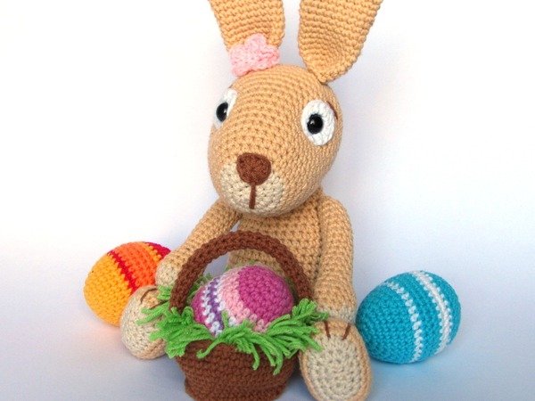 Osterhase Hakeln Kleiner Korb Fur 1 Osterei