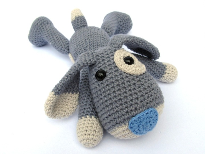 Niedliches Welpchen Hafi PDF Häkelanleitung