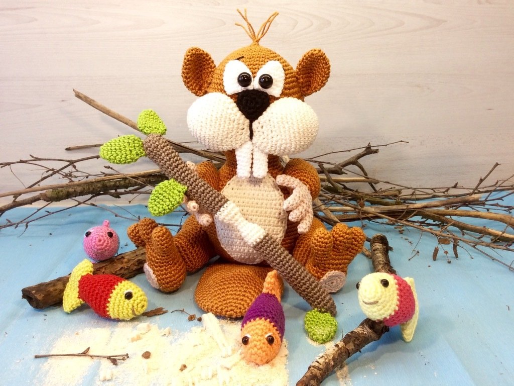 Kleiner Biber Hambi - Häkelanleitung von Diana´s kleiner Häkelshop - Bild 5