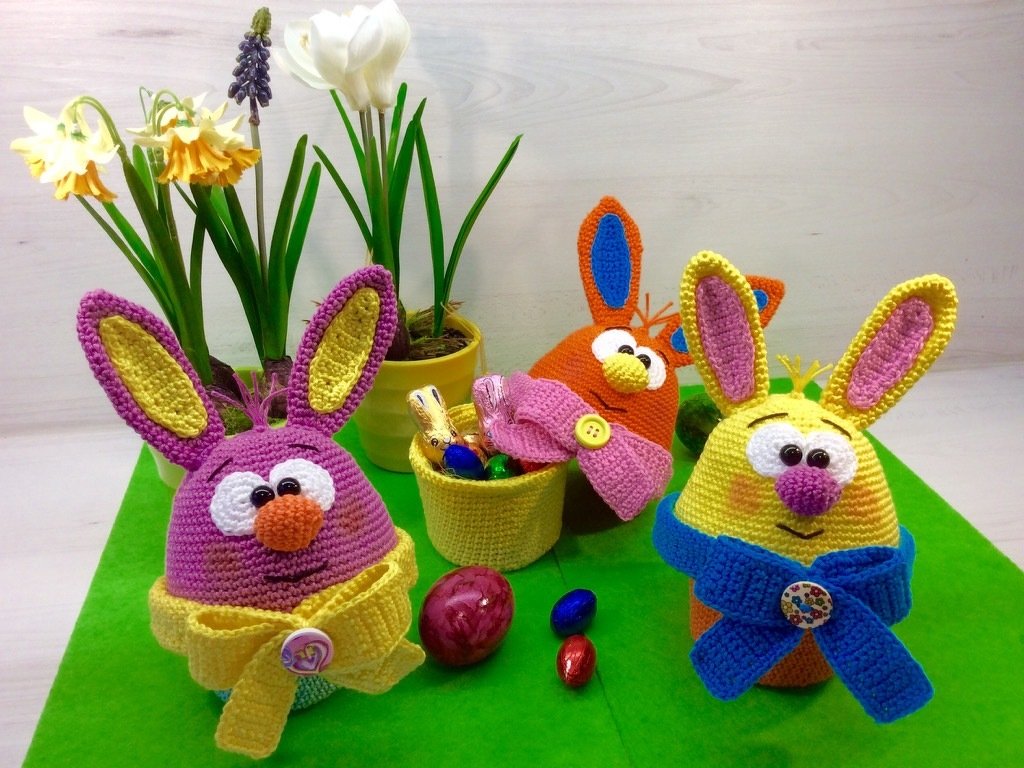 Hasi Geschenk Ei - Häkelanleitung von Diana´s kleiner Häkelshop - Bild 9