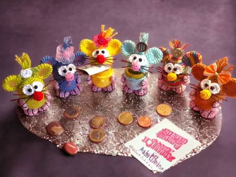 Baby Maus um´s Ei Ü-Pet - Häkelanleitung von Diana´s kleiner Häkelshop