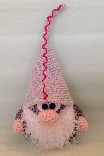 Wichtel Fusselbart - Häkelanleitung von Diana´s kleiner Häkelshop