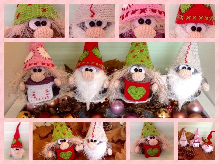 Wichtel Fusselbart - Häkelanleitung von Diana´s kleiner Häkelshop