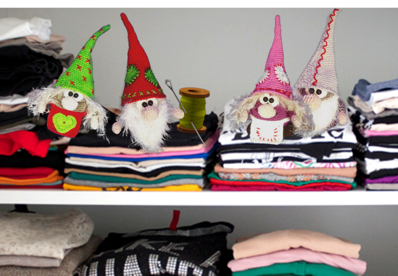 Wichtel Fusselbart - Häkelanleitung von Diana´s kleiner Häkelshop