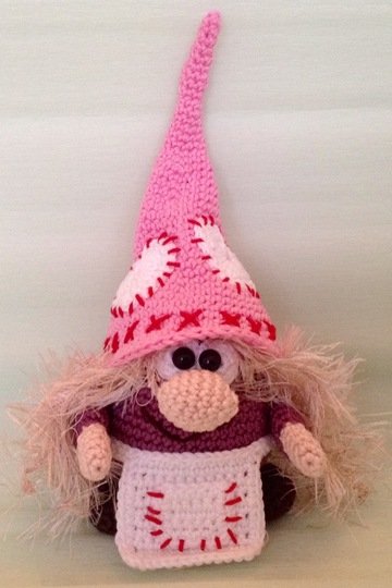 Wichtel Fusselbart - Häkelanleitung von Diana´s kleiner Häkelshop