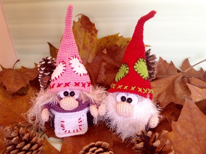 Wichtel Fusselbart - Häkelanleitung von Diana´s kleiner Häkelshop