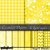 Digital Paper, backgrounds yellow