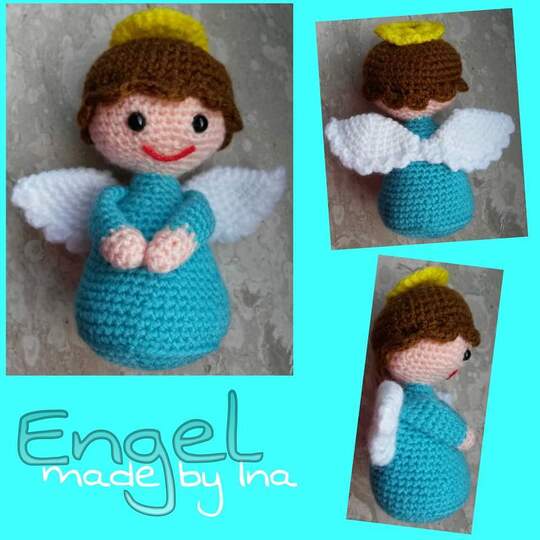 Häkelanleitung Engel - made by Ina