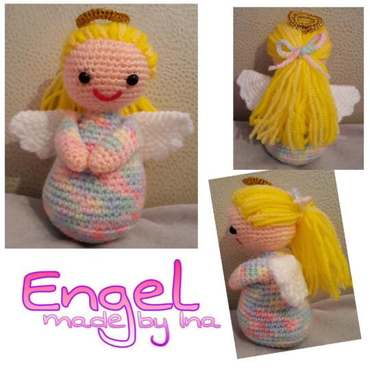 Häkelanleitung Engel - made by Ina