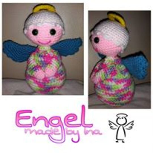 Häkelanleitung Engel - made by Ina