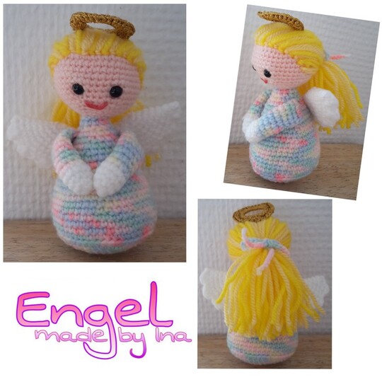 Häkelanleitung Engel - made by Ina