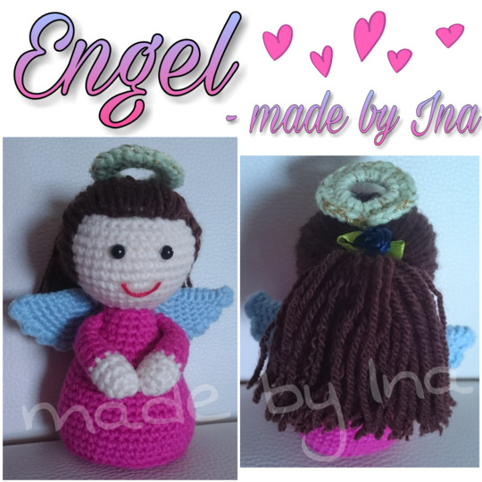 Häkelanleitung Engel - made by Ina