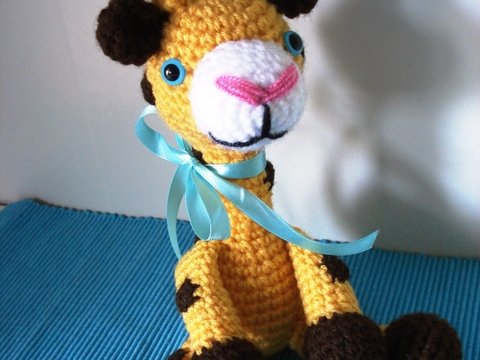 Gina Giraffe - Amigurumi Häkelanleitung