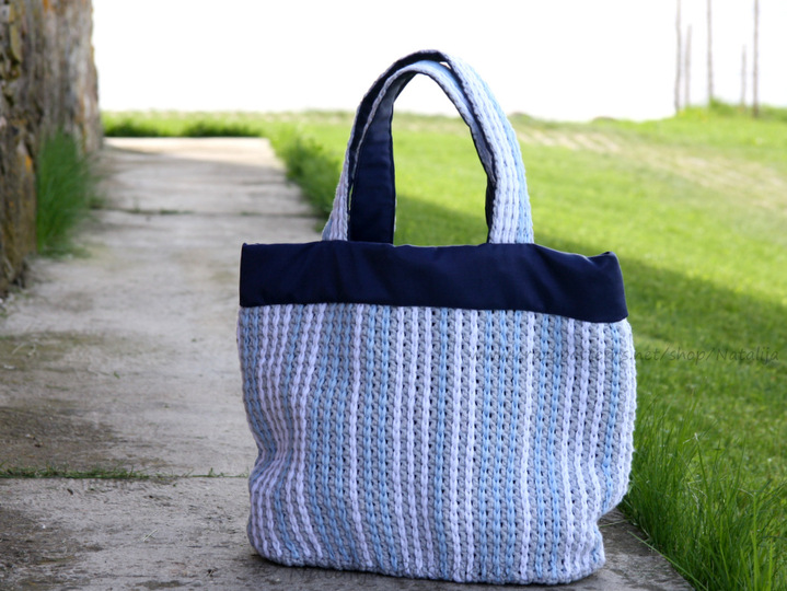 Tasche 'Ostsee' - H&auml;kelanleitung + Gratis DIY f&uuml;r Taschenbaumler