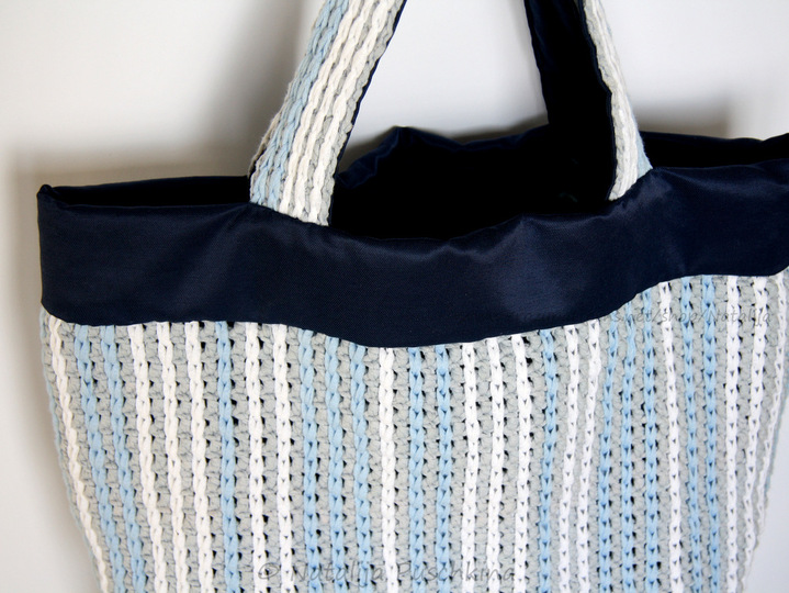 Tasche 'Ostsee' - H&auml;kelanleitung + Gratis DIY f&uuml;r Taschenbaumler