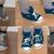 Häkelanleitung Sneakersocken 2 Varianten, Größe 36- 46 