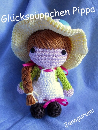 Glückspüppchen Pippa Häkelanleitung