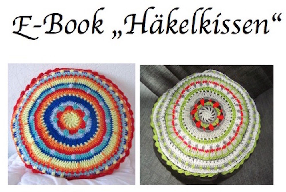 E-Book: Häkel-Näh-Kissen E-Book (42 cm Durchmesser)
